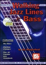 Walking Jazz Lines for Bass Guitar and Fretted sheet music cover